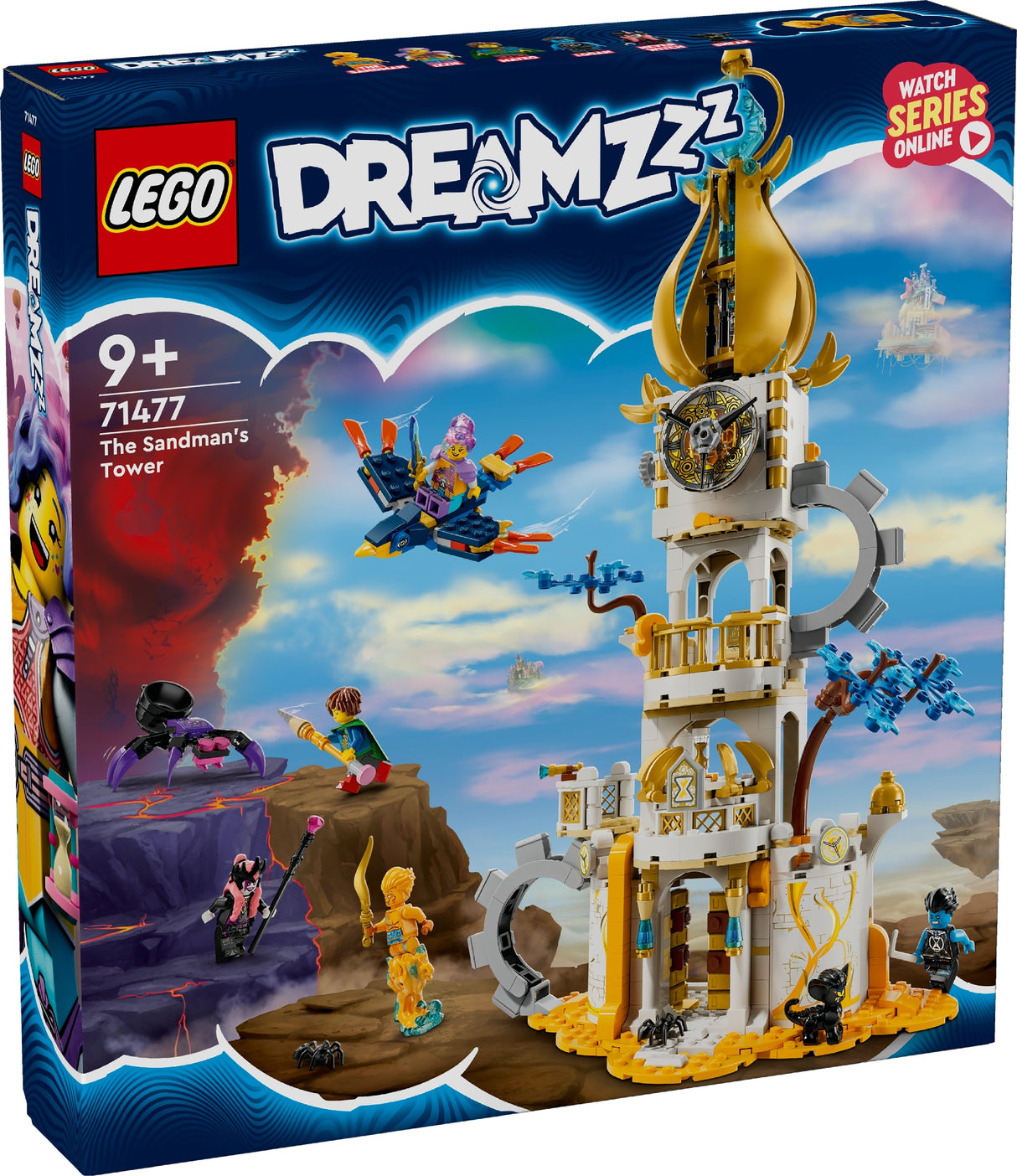 LEGO DREAMZZZ THE SANDMAN'S TOWER 71477 AGE: 9+