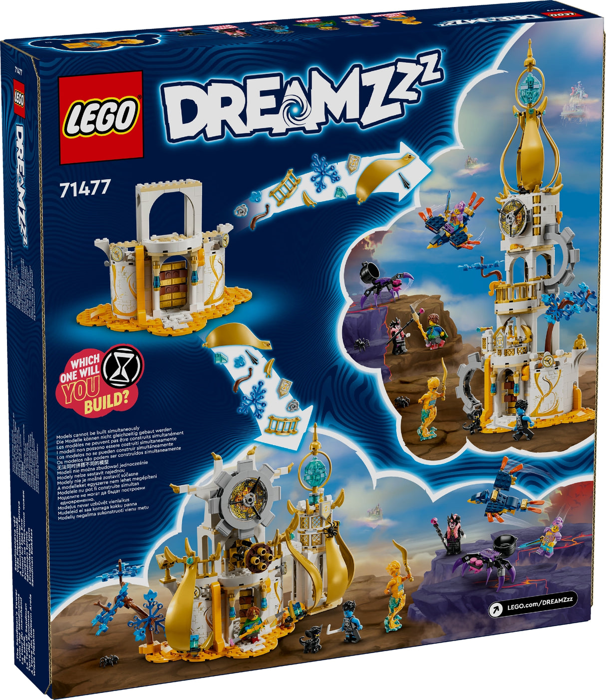 LEGO DREAMZZZ THE SANDMAN'S TOWER 71477 AGE: 9+