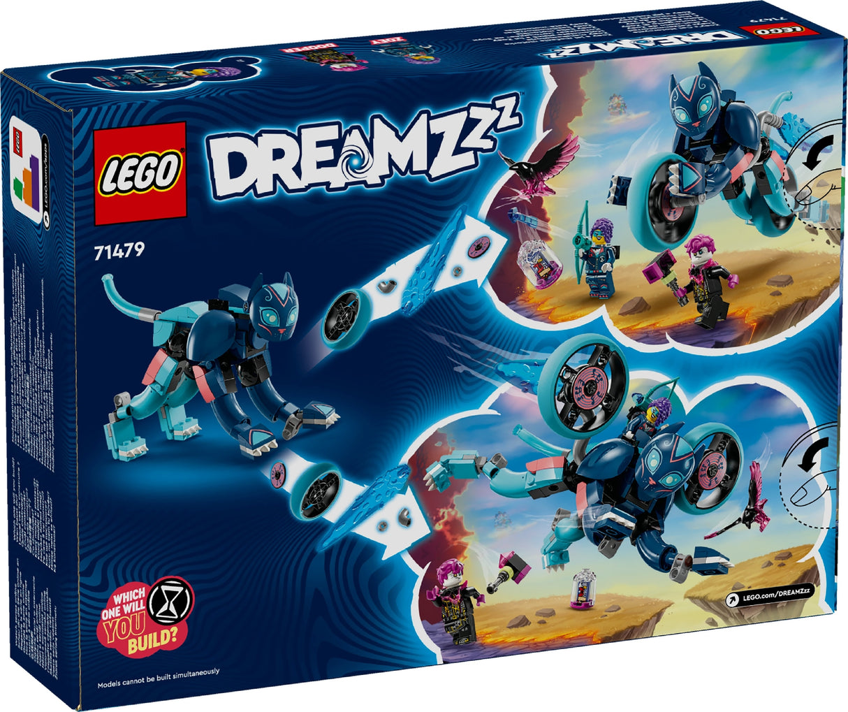 LEGO DREAMZZZ ZOEY'S CAT MOTORCYCLE 71479 AGE: 7+