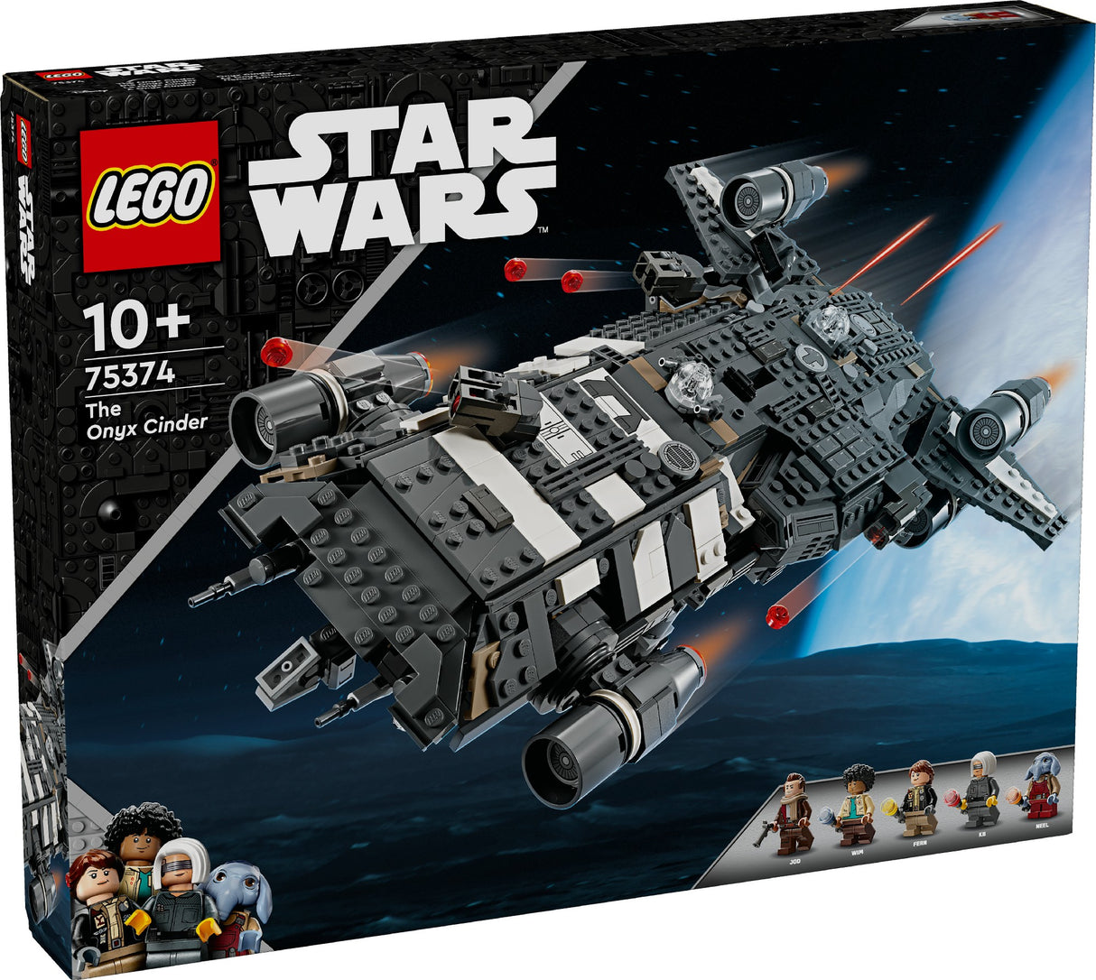 LEGO STAR WARS THE ONYX CINDER 75374 AGE:10+