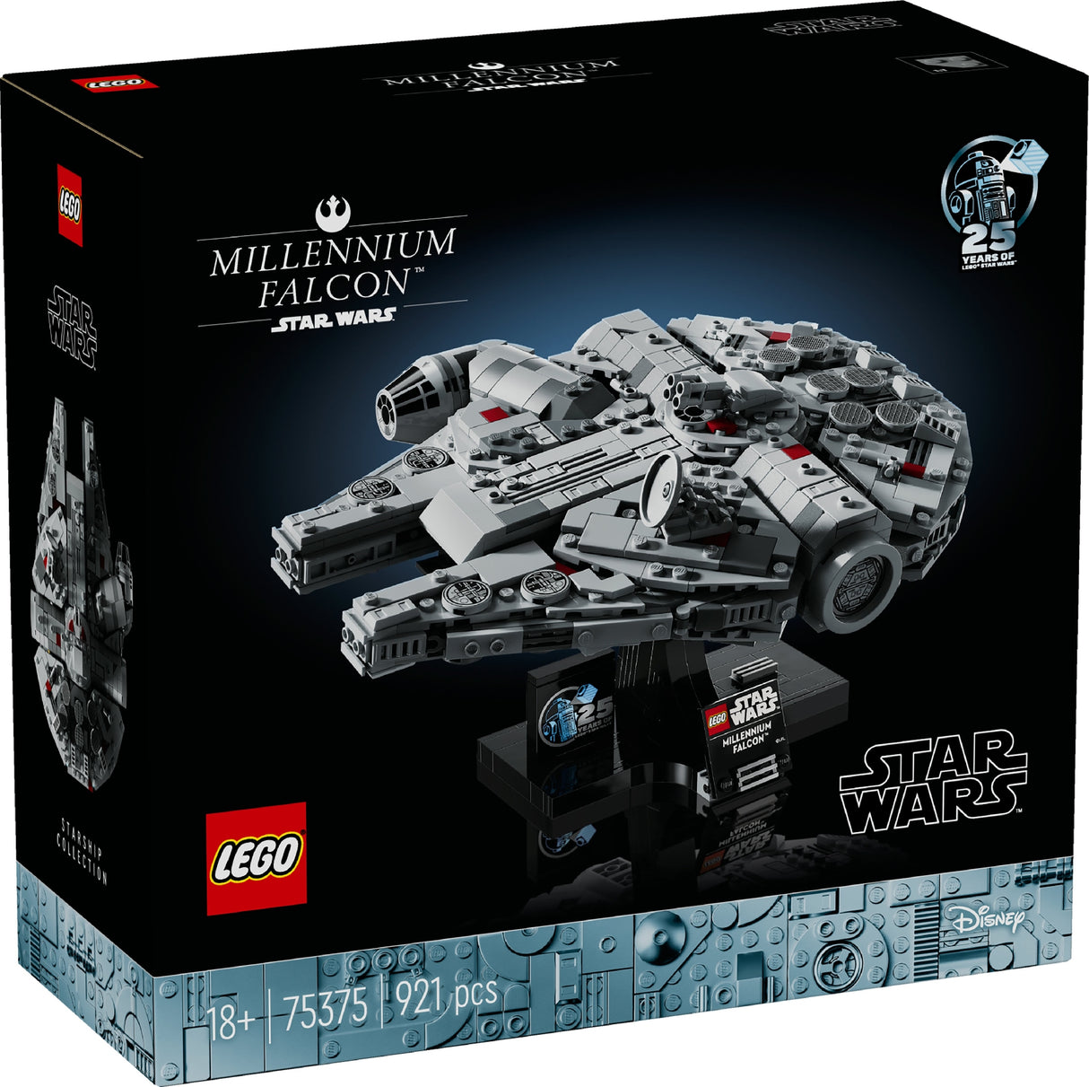 LEGO STAR WARS MILLENNIUM FALCON 75375 AGE: 18+