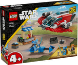 LEGO STAR WARS THE CRIMSON FIREHAWK 75384 AGE: 4+