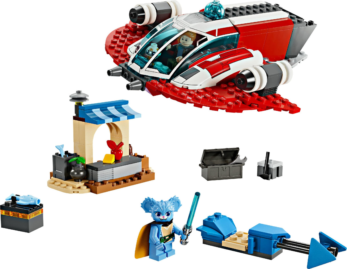 LEGO STAR WARS THE CRIMSON FIREHAWK 75384 AGE: 4+