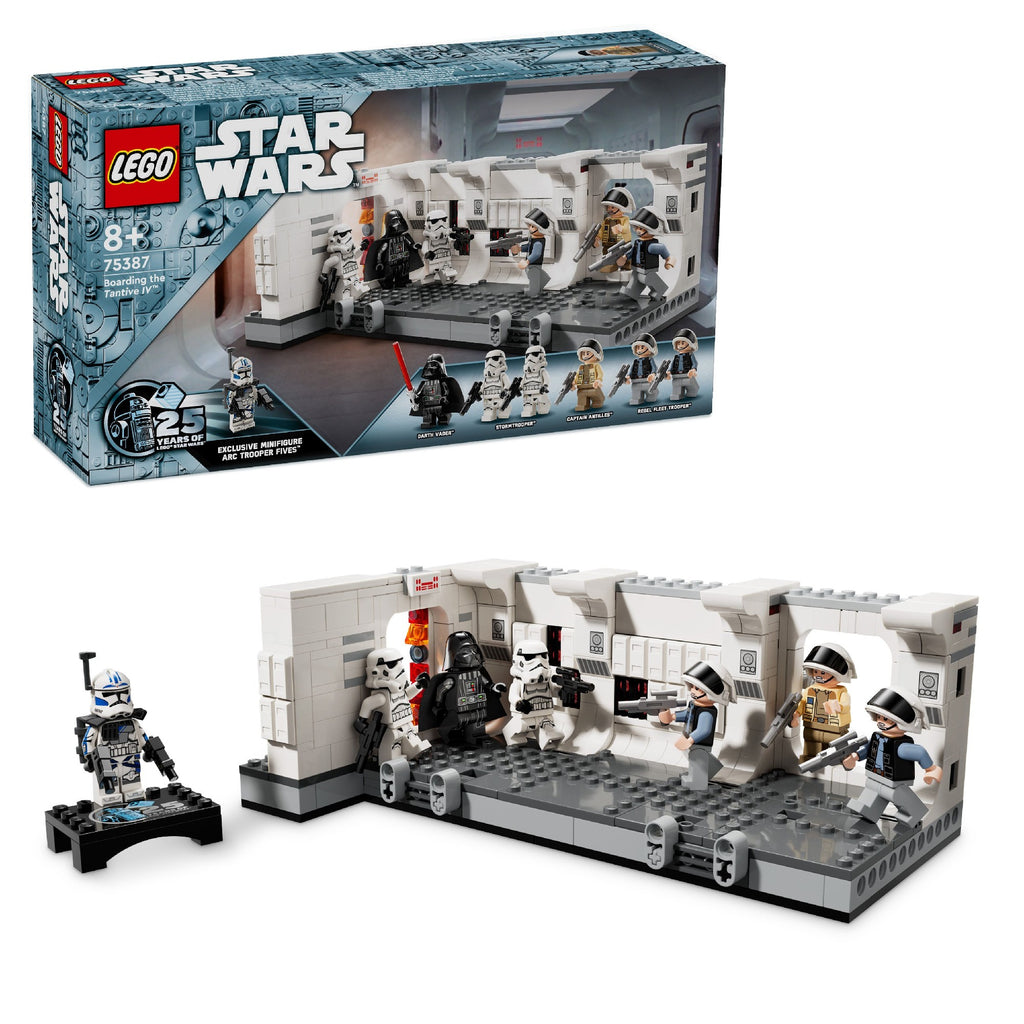 LEGO STAR WARS BOARDING THE TANTIVE IV 75387 AGE: 8+