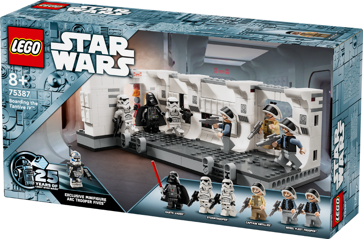 LEGO STAR WARS BOARDING THE TANTIVE IV 75387 AGE: 8+