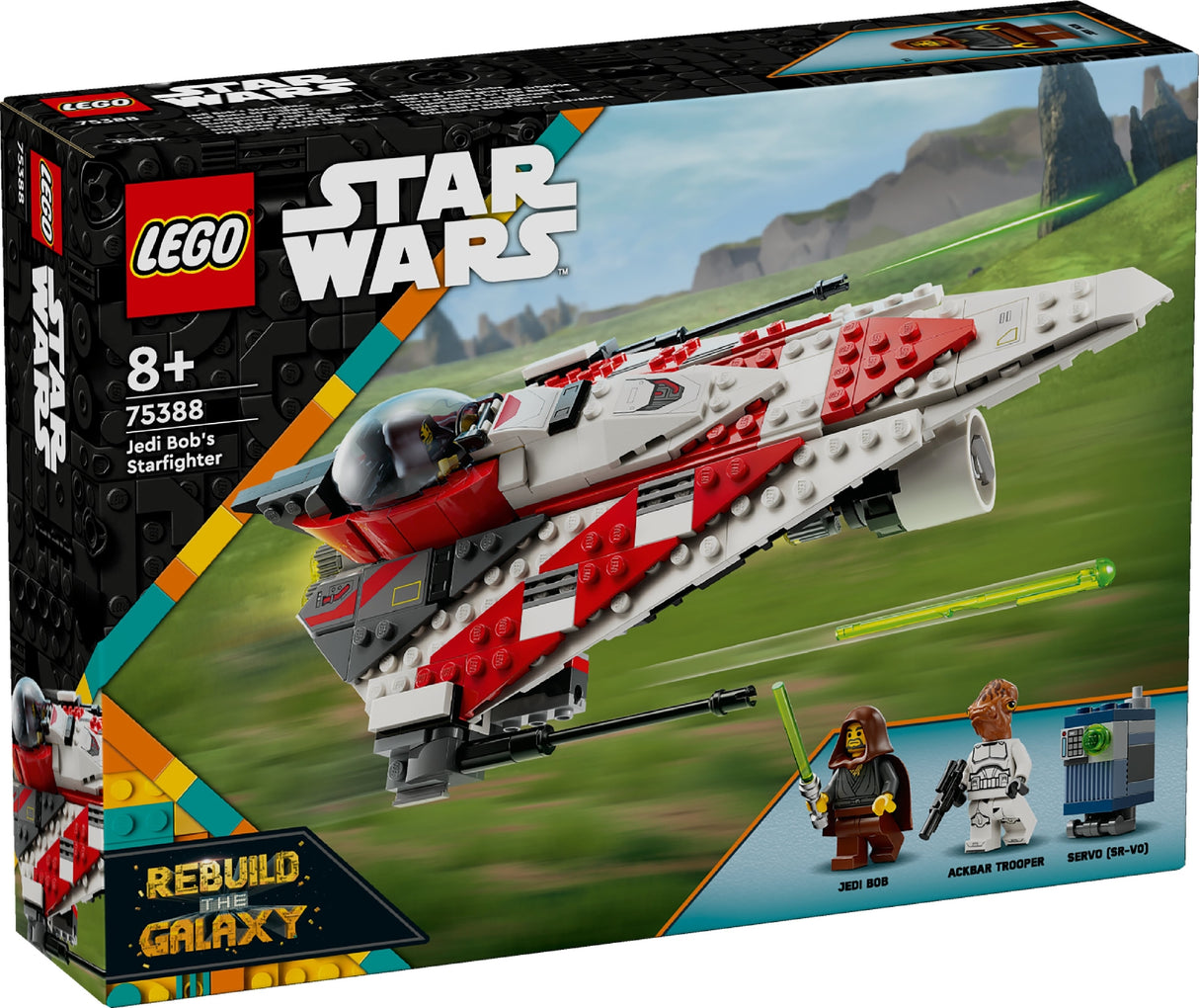 LEGO STAR WARS JEDI BOB'S STARFIGHTER 75388 AGE:8+