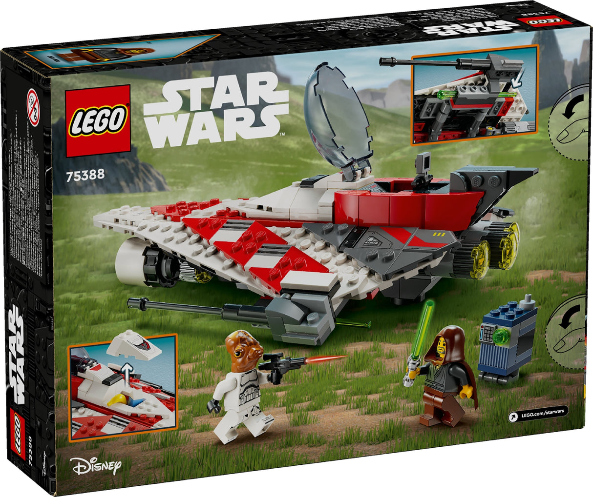 LEGO STAR WARS JEDI BOB'S STARFIGHTER 75388 AGE:8+