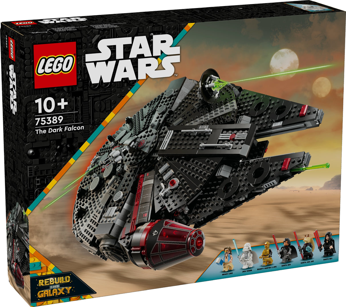 LEGO STAR WARS THE DARK FALCON 75389 AGE:10+