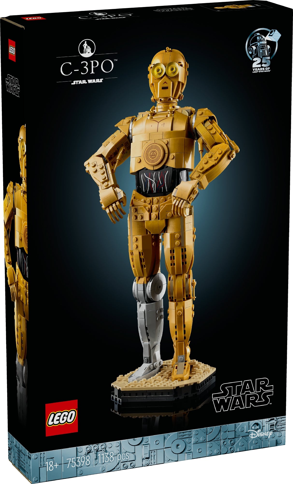 LEGO STAR WARS C-3PO 75398 AGE: 18+