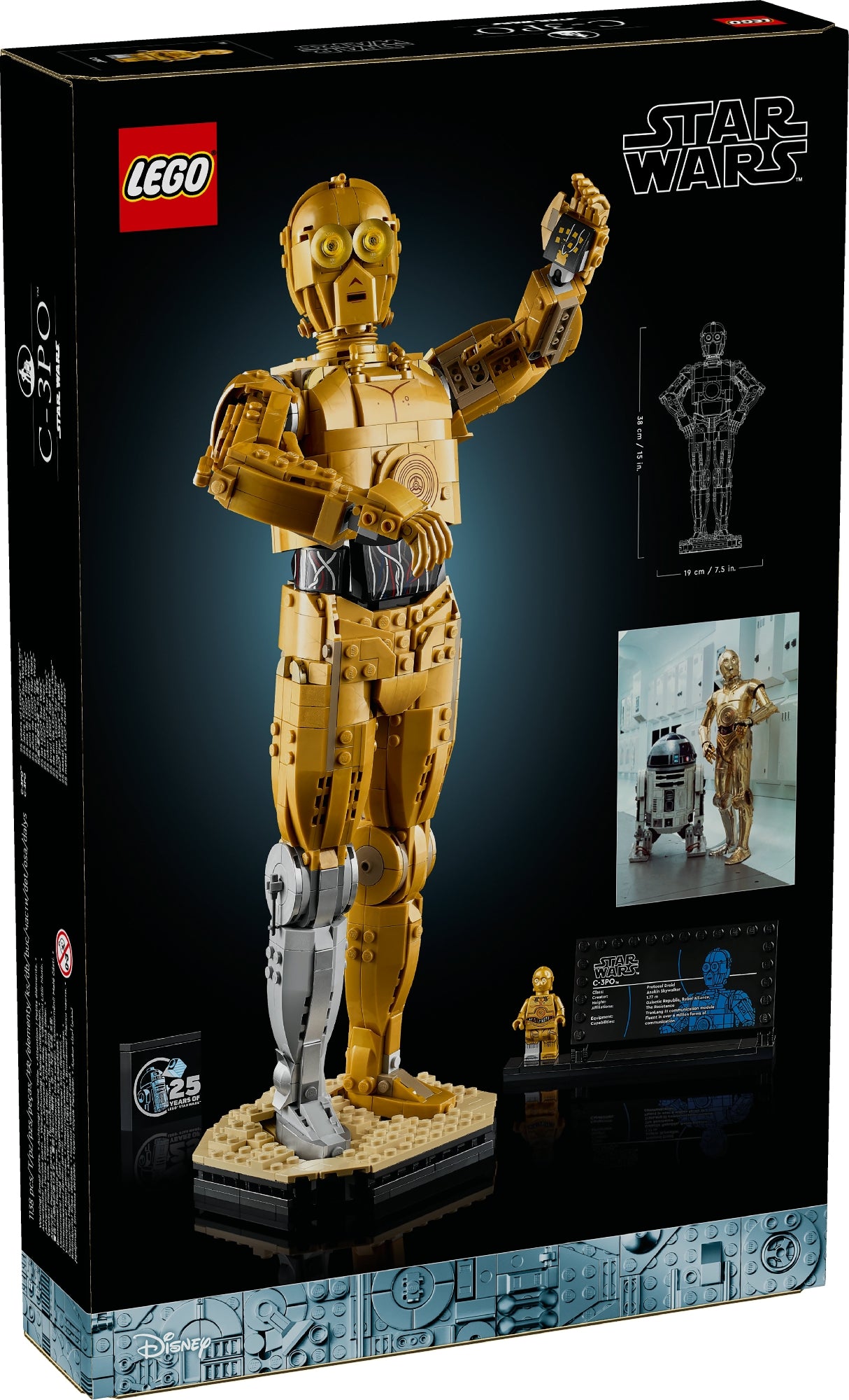 LEGO STAR WARS C-3PO 75398 AGE: 18+