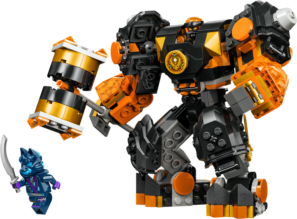 LEGO NINJAGO COLE'S ELEMENTAL EARTH MECH 71806 AGE: 7+ 2