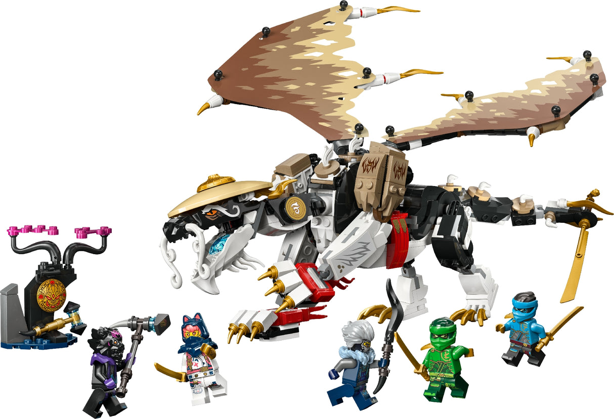 LEGO NINJAGO EGALT THE MASTER DRAGON 71809 AGE:8+