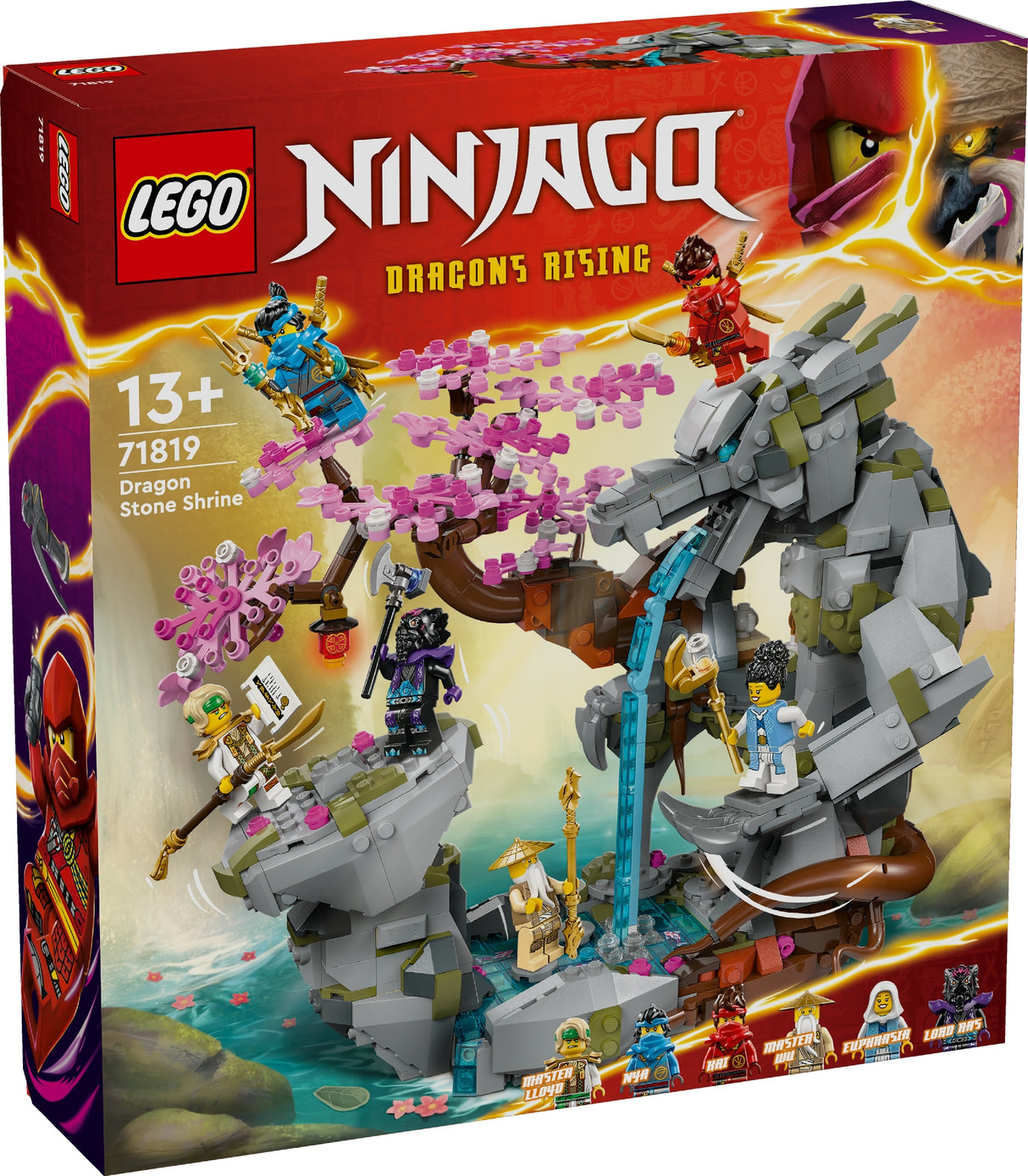 LEGO NINJAGO DRAGON STONE SHRINE 71819 AGE: 9+
