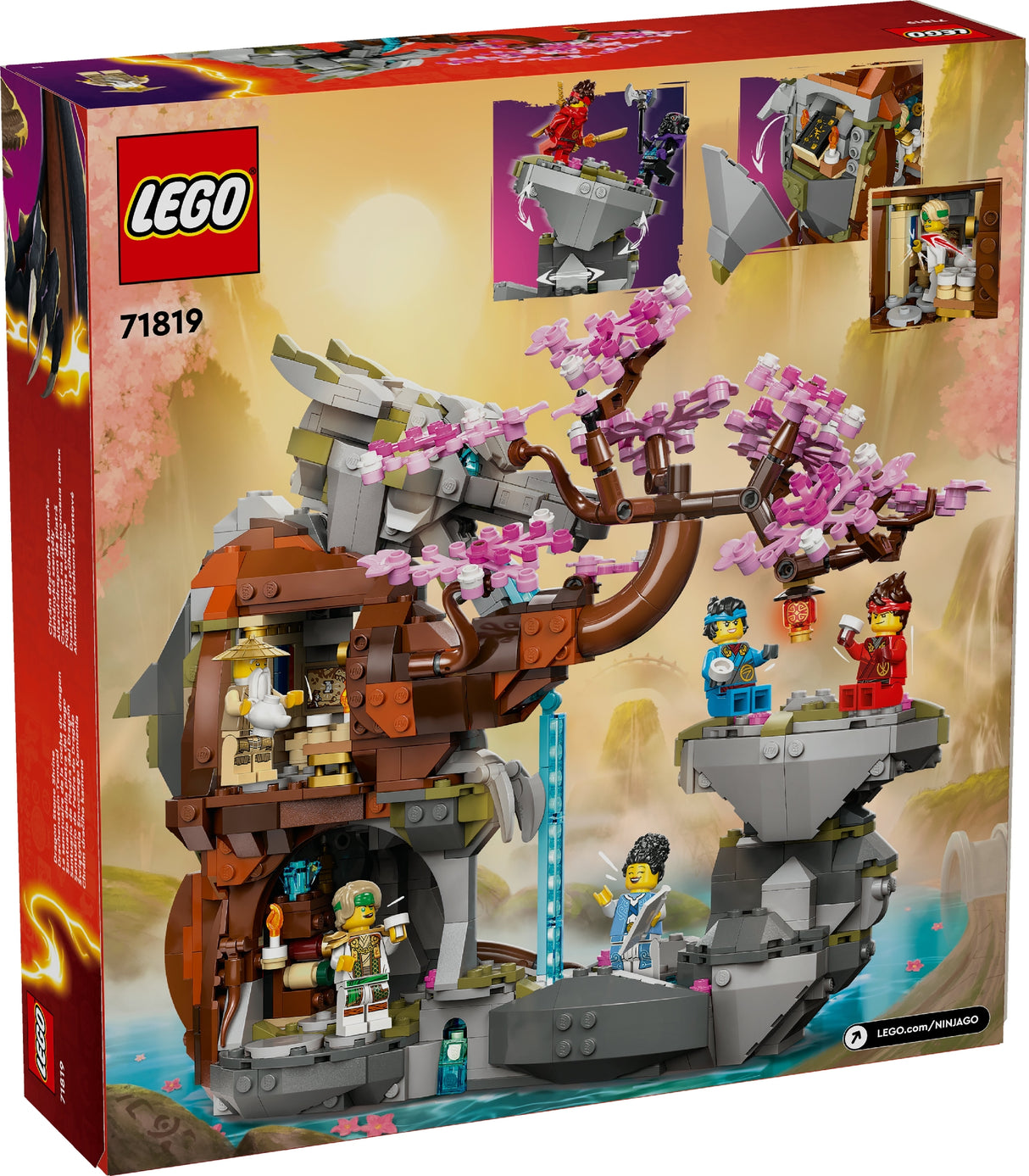 LEGO NINJAGO DRAGON STONE SHRINE 71819 AGE: 9+