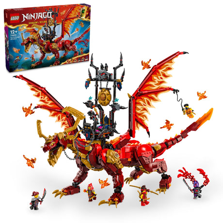 LEGO NINJAGO SOURCE DRAGON OF MOTION 71822 AGE: 12+