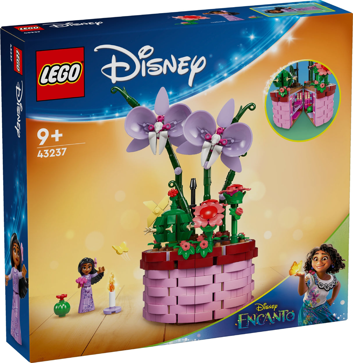 LEGO DISNEY PRINCESS ISABELA'S FLOWERPOT 43237 AGE: 9+