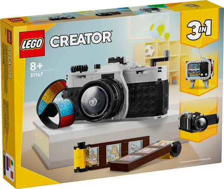 LEGO CREATOR RETRO CAMERA 31147 AGE: 8+