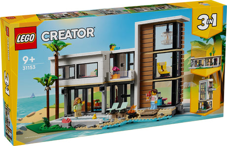 LEGO CREATOR MODERN HOUSE 31153 AGE: 9+