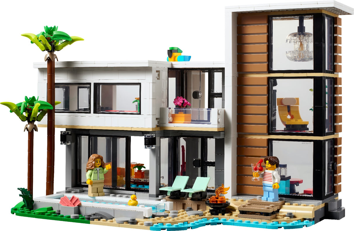 LEGO CREATOR MODERN HOUSE 31153 AGE: 9+