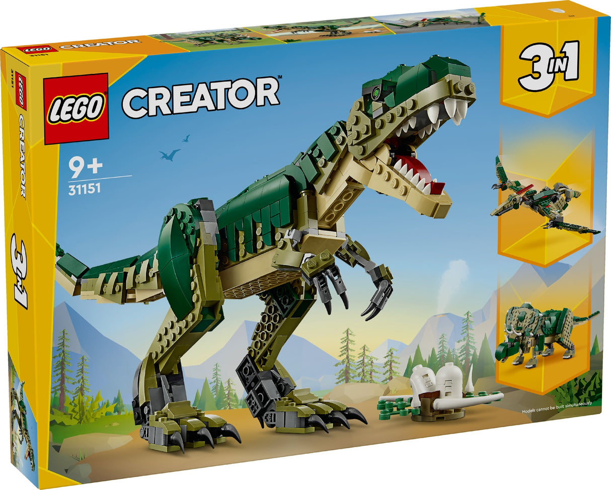 LEGO CREATOR T.REX 31151 AGE: 9+