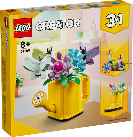 LEGO CREATOR FLOWERS IN WATERING CAN 31149 AGE: 8+
