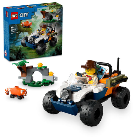LEGO CITY JUNGLE EXPLORER ATV 60424 AGE: 6+ 
