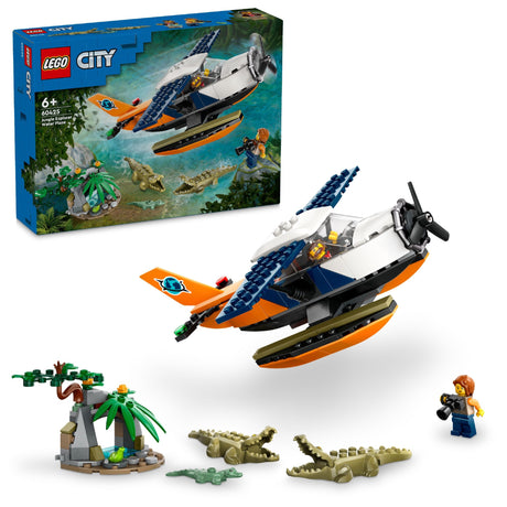 LEGO CITY JUNGLE EXPLORER WATER PLANE 60425 AGE: 6+