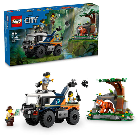 LEGO CITY JUNGLE EXPLORER TRUCK 60426 AGE: 6+