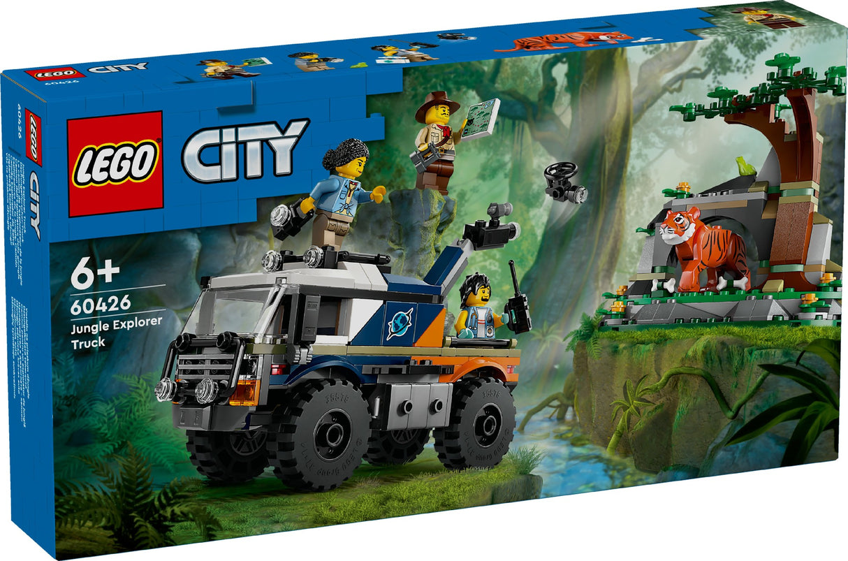 LEGO CITY JUNGLE EXPLORER TRUCK 60426 AGE: 6+