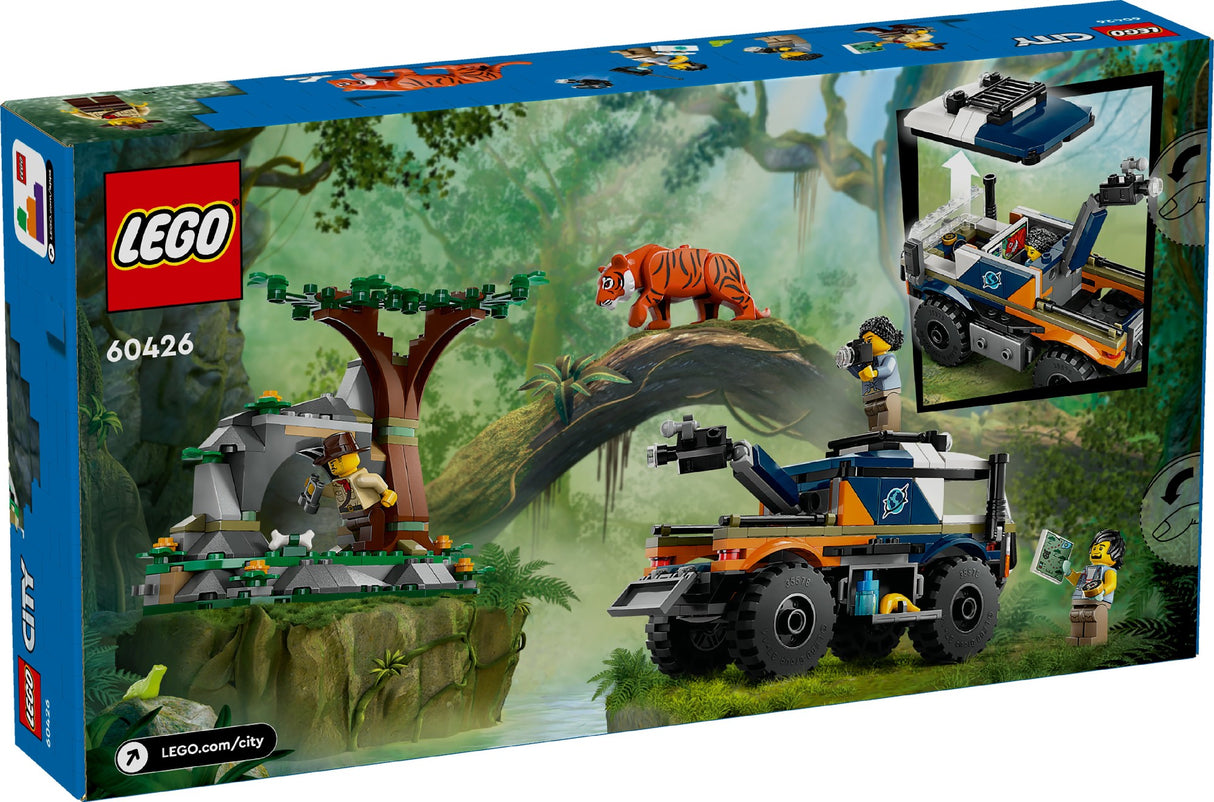 LEGO CITY JUNGLE EXPLORER TRUCK 60426 AGE: 6+