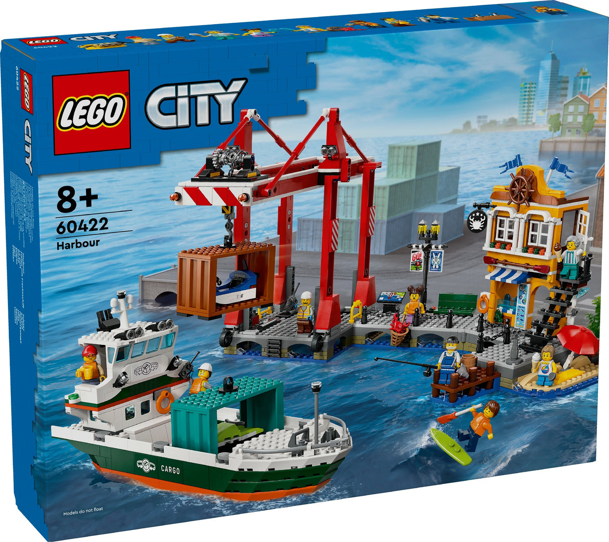 LEGO CITY HARBOR 60422 AGE: 8+