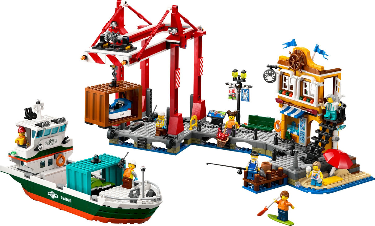 LEGO CITY HARBOR 60422 AGE: 8+