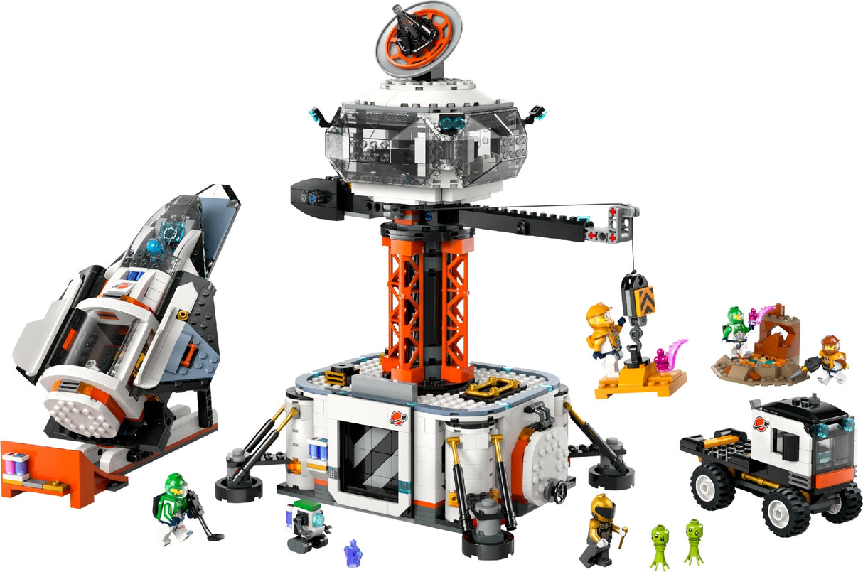 LEGO CITY SPACE BASE AND ROCKET LAUNCHPAD 60434 AGE: 8+