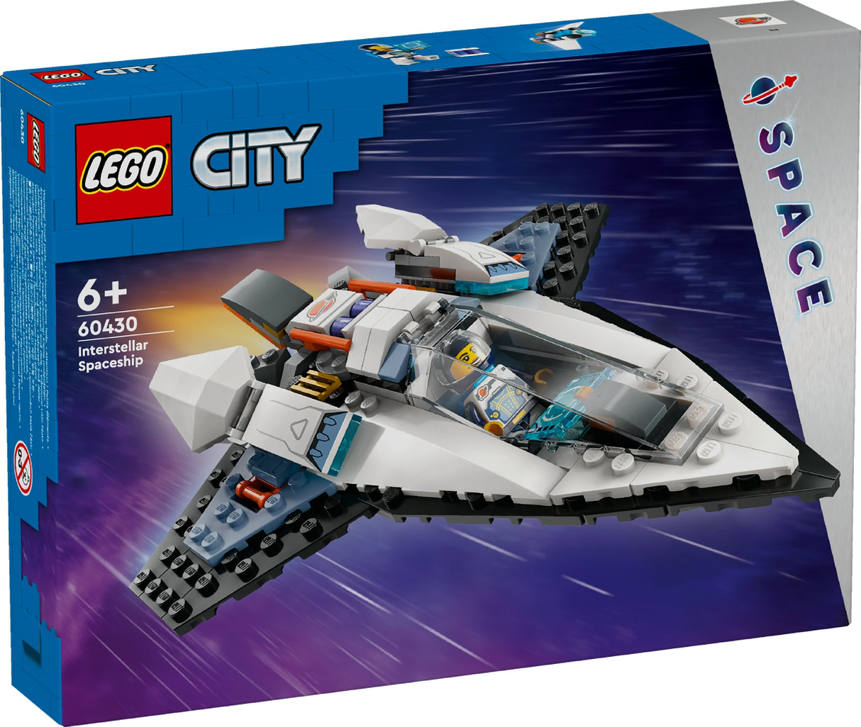 LEGO CITY INTERSTELLAR SPACESHIP 60430 AGE: 6+