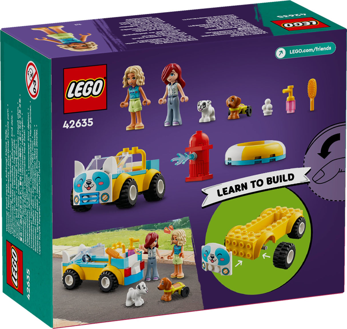 LEGO FRIENDS DOG-GROOMING CAR 42635 AGE: 4+