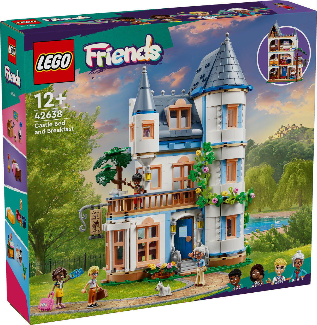 LEGO FRIENDS CASTLE BED AND BREAKFAST 42638 AGE: 12+