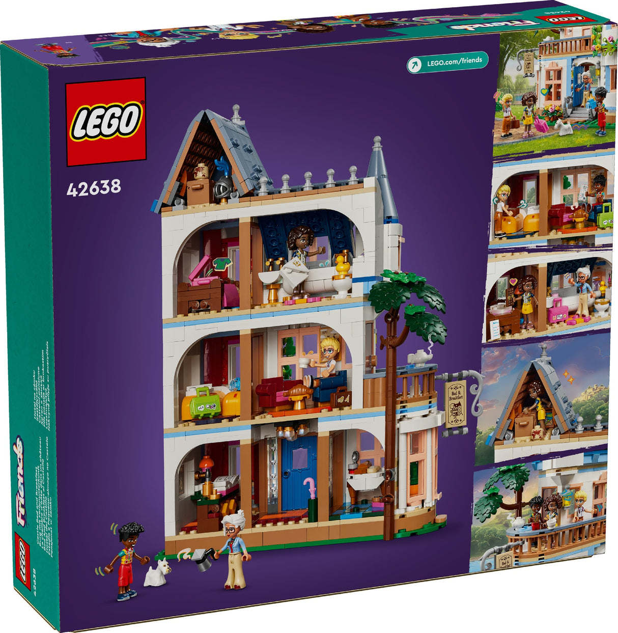 LEGO FRIENDS CASTLE BED AND BREAKFAST 42638 AGE: 12+