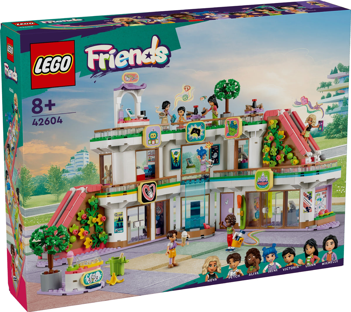 LEGO FRIENDS HEARTLAKE CITY SHOPPING MALL 42604 AGE: 8+ – Toyworld Canberra