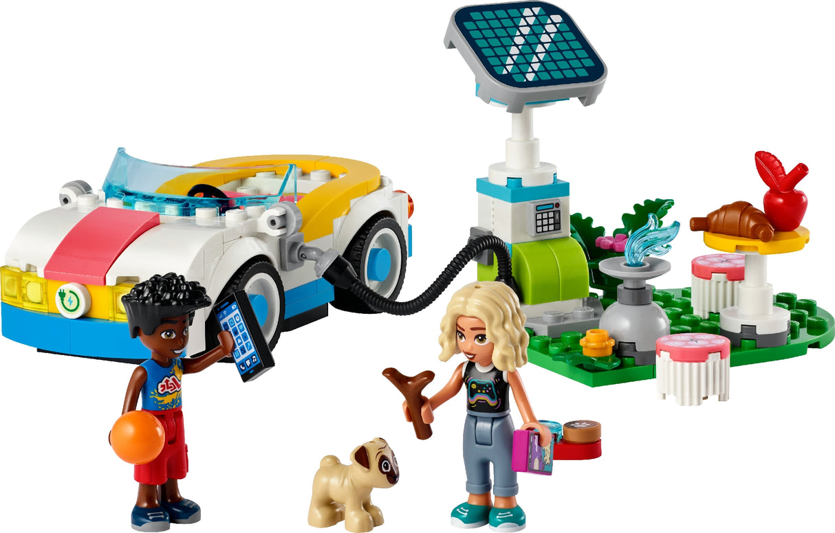 LEGO FRIENDS ELECTRIC CAR AND CHARGER 42609 AGE: 6+