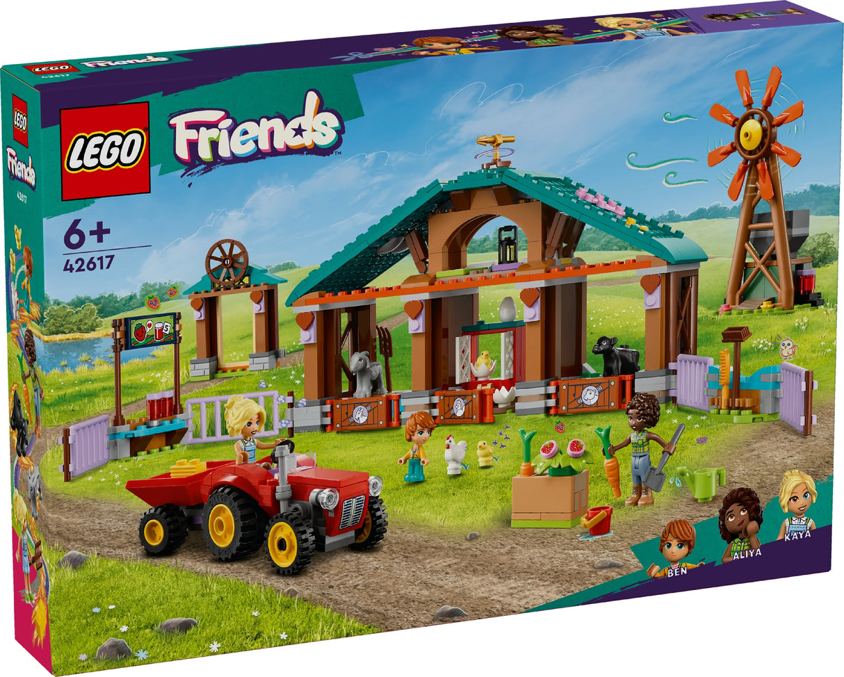 LEGO FRIENDS FARM ANIMAL SANCTUARY 42617 AGE: 6+