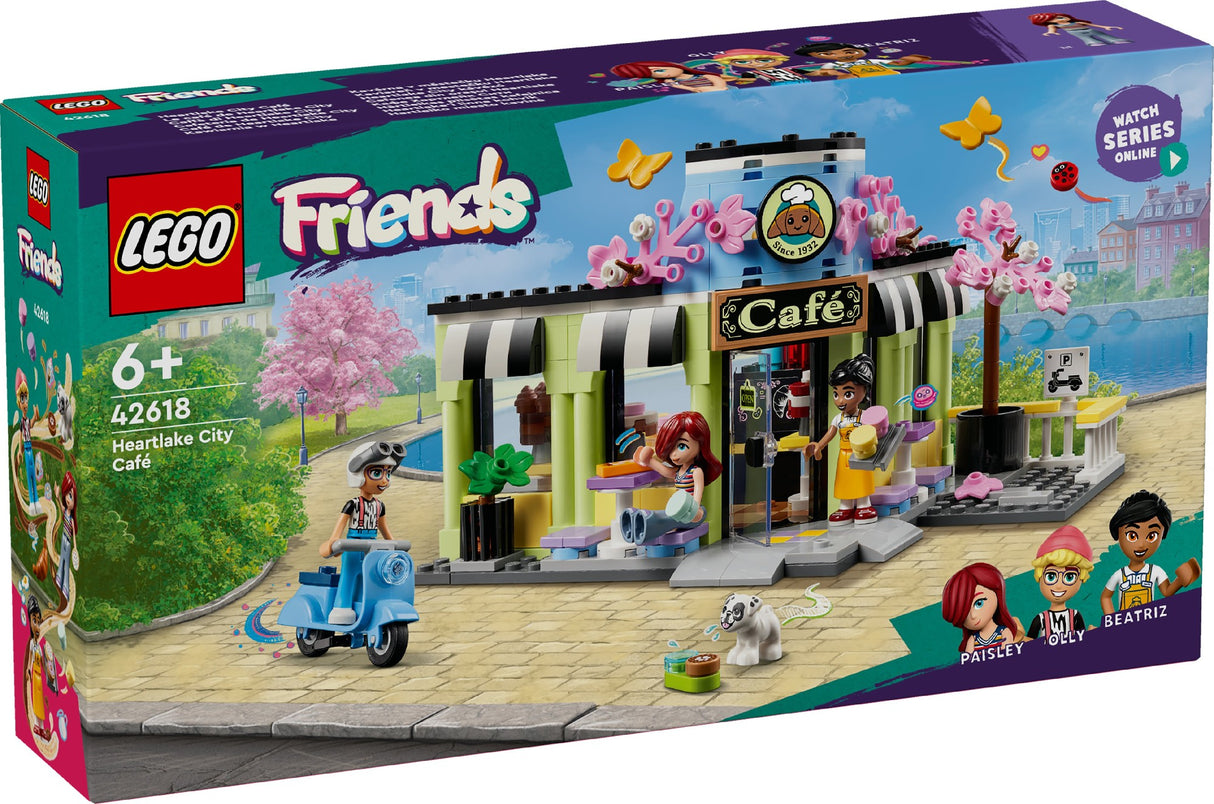 LEGO FRIENDS HEARTLAKE CITY CAFE 42618 AGE: 6+