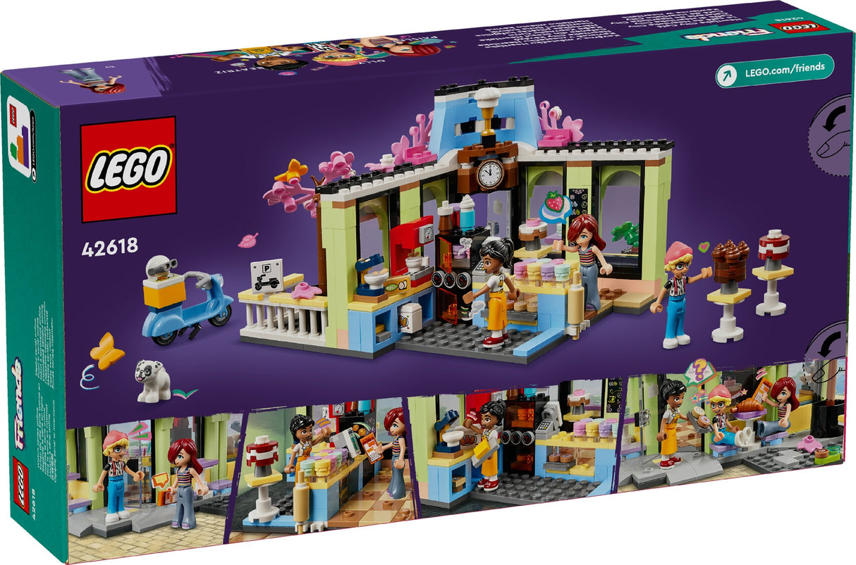 LEGO FRIENDS HEARTLAKE CITY CAFE 42618 AGE: 6+