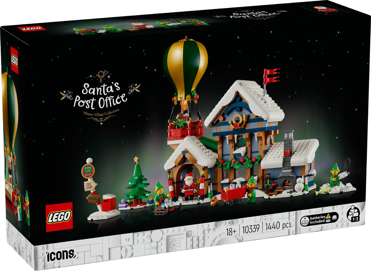 LEGO ICONS SANTA'S POST OFFICE 10339 AGE: 18+