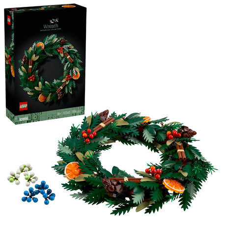 LEGO ICONS WREATH 10340 AGE: 18+