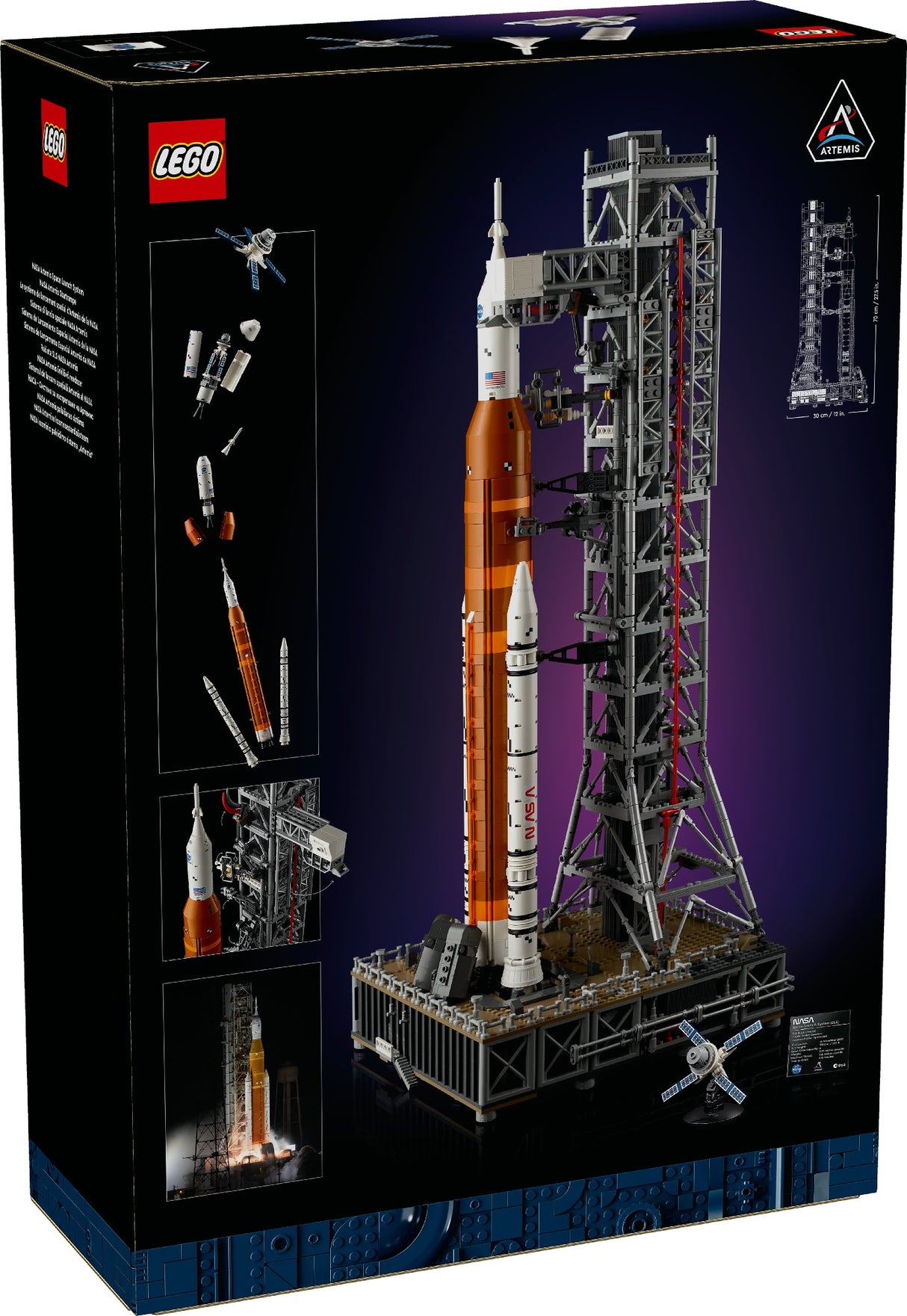 LEGO ICONS NASA ARTEMIS SPACE LAUNCH STATION 10341 AGE: 18+