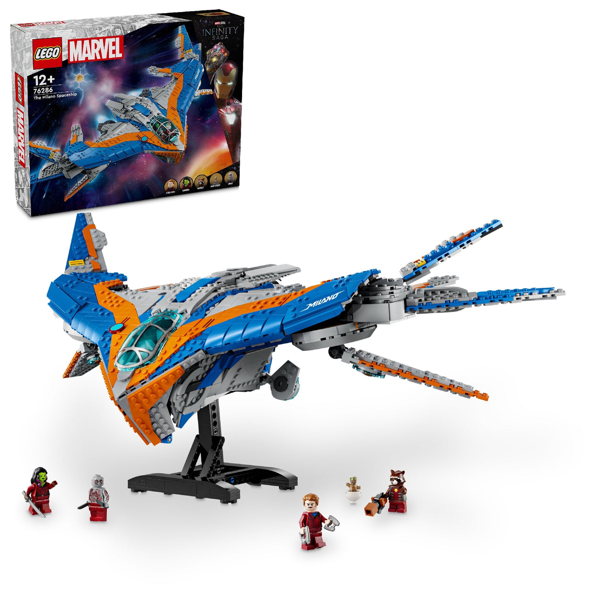 LEGO MARVEL GUARDIANS OF THE GALAXY: THE MILANO 76286 AGE:12+