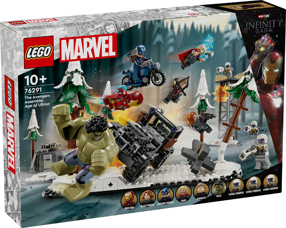 LEGO MARVEL THE AVENGERS ASSEMBLE: AGER OF ULTRON 76291 10+