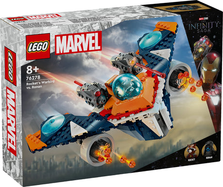 LEGO Marvel Rocket's Warbird Vs Ronan 76278 Age: 8+