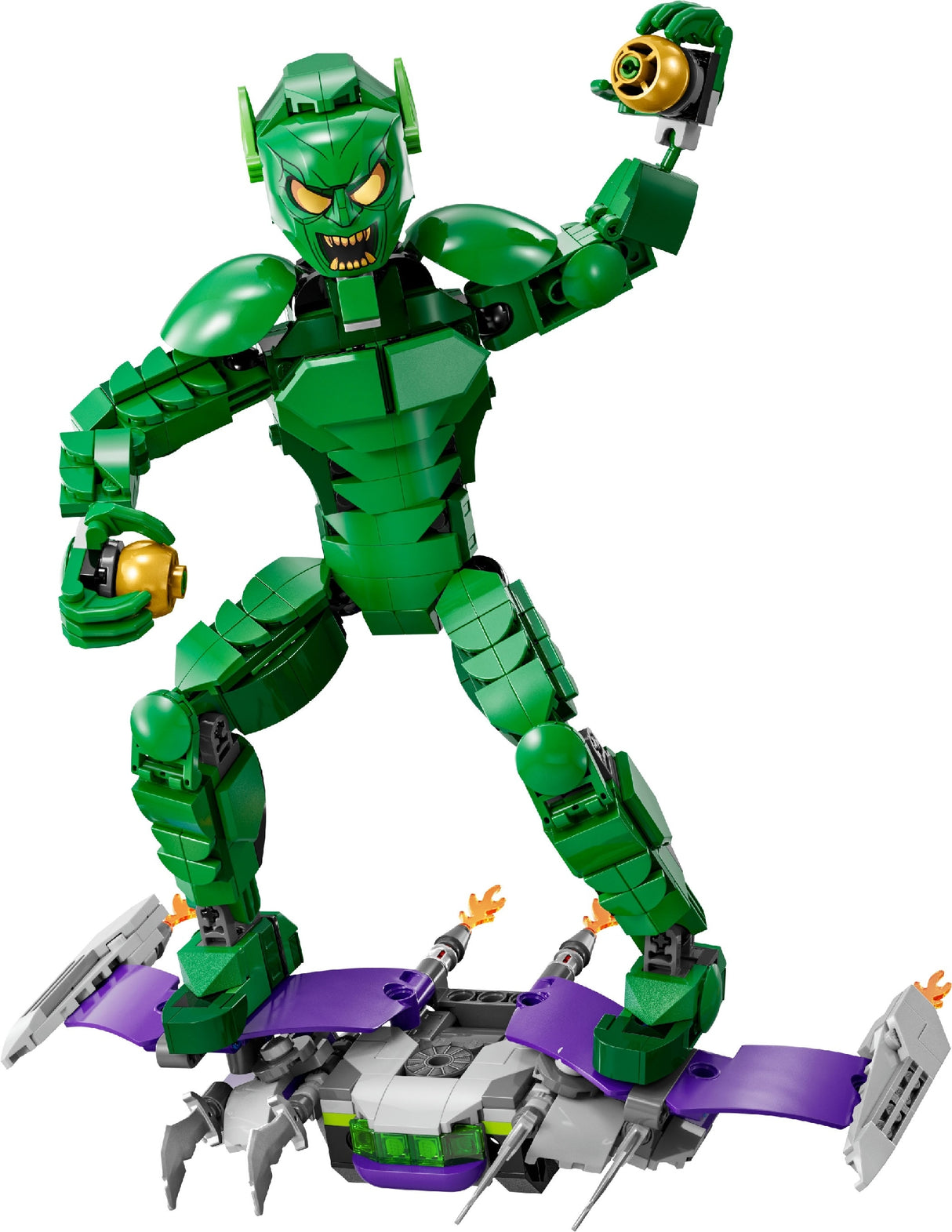 LEGO MARVEL GREEN GOBLIN CONSTRUCTION FIGURE 76284 AGE: 8+