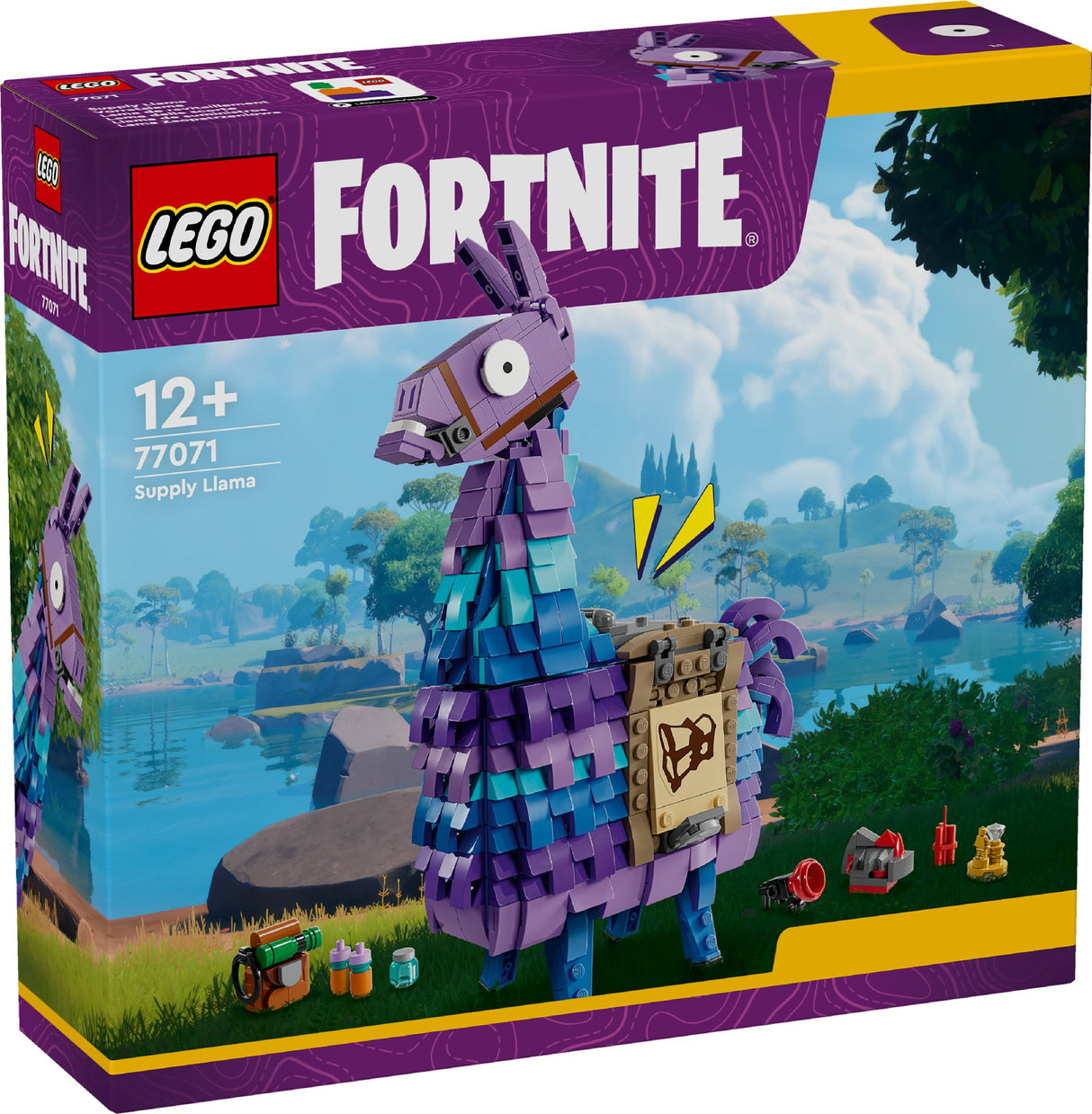 LEGO FORTNITE SUPPLY LLAMA 77071 AGE: 12+